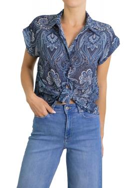 Camicia fantasia manica corta